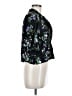 AFRM Floral Black Short Sleeve Blouse Size M - photo 4
