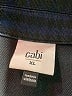 CAbi Plaid Blue Blazer Size XL - photo 6
