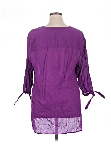 St. John's Bay 3/4 Sleeve Blouse (view 2)