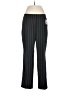 Kasper Stripes Black Dress Pants Size 8 - photo 1
