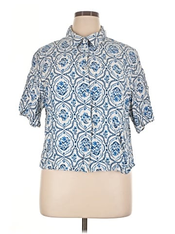 H&M Short Sleeve Blouse (view 1)