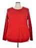 Lane Bryant Red Pullover Sweater Size 22 - 24 Plus - photo 1