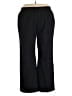 Sag Harbor Stripes Black Dress Pants Size 20 - photo 1