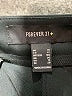 Forever 21 Plus Solid Black Shorts Size 1X Plus - photo 3