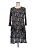 Catalog Classics 100% Rayon Paisley Brown Casual Dress Size 1X - photo 1