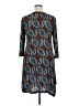 Catalog Classics 100% Rayon Paisley Brown Casual Dress Size 1X - photo 2