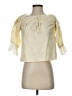 Seen Worn Kept 100% Cotton Ivory 3/4 Sleeve Blouse Size 2 - photo 1