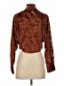 VICI 100% Polyester Brown Long Sleeve Blouse Size XS - photo 2