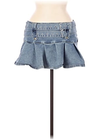 Shein Denim Skirt (view 1)