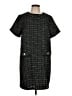 Ann Taylor LOFT Tweed Black Casual Dress Size 12 - photo 1