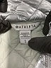 Athleta 100% Nylon Metallic Silver Snow Jacket Size L - photo 6
