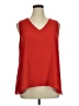 Cato 100% Polyester Red Sleeveless Blouse Size XL - photo 1