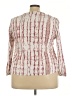 Como Vintage 100% Rayon Ivory 3/4 Sleeve Blouse Size 3X - photo 2