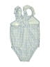 Carter's 100% Polyester Checkered-gingham Blue One Piece Swimsuit 12-18 MO / 18 MO - photo 2