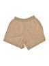 Hannah Solid Tan Khaki Shorts Size M - photo 2
