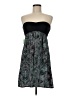 10 Tree Paisley Black Cocktail Dress Size M - photo 1