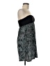 10 Tree Paisley Black Cocktail Dress Size M - photo 4