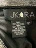 Jkara 100% Polyester Black Cocktail Dress Size 12 - photo 7