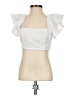 Assorted Brands White Sleeveless Blouse Size 4 - photo 1