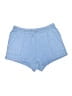 J.Crew 100% Cotton Solid Blue Denim Shorts Size L - photo 1