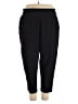 Athleta Solid Black Active Pants Size 22 - photo 1