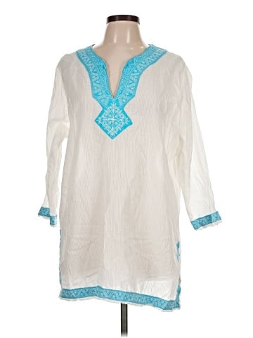 Gretchen Scott Designs 3/4 Sleeve Blouse (view 1)