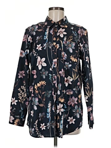 Coldwater Creek Long Sleeve Button-Down Shirt (view 1)