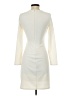Express Solid Ivory Cocktail Dress Size XXS - photo 2