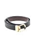 Unbranded 100% Leather Black Leather Belt Size M - photo 1