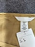 H&M 100% Polyester Metallic Gold Formal Skirt Size 8 - photo 3