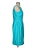 Talbots Solid Teal Cocktail Dress Size 4 - photo 4