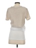 H&M Mama Tan Short Sleeve Top Size S - photo 2