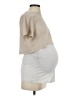 H&M Mama Tan Short Sleeve Top Size S - photo 4
