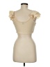 Shein Tan Sleeveless Blouse Size 6 - photo 2