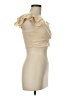Shein Tan Sleeveless Blouse Size 6 - photo 4