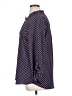 Appleseeds 100% Polyester Polka Dots Blue Long Sleeve Blouse Size XL (estimated) - photo 5