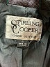 Stirling Cooper 100% Nylon Plaid Black Blazer Size 8 - photo 6