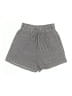 Unbranded 100% Polyester Stripes Gray Black Shorts Size S - photo 1