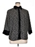 Fred David Black 3/4 Sleeve Button-Down Shirt Size XL (estimated) - photo 1