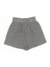 Unbranded 100% Polyester Stripes Gray Black Shorts Size S - photo 2