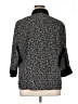 Fred David Black 3/4 Sleeve Button-Down Shirt Size XL (estimated) - photo 2