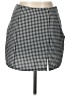 Forever 21 Houndstooth Black Casual Skirt Size L - photo 1
