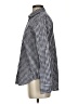 Gap 100% Cotton Checkered-gingham Black Long Sleeve Button-Down Shirt Size XS - photo 5