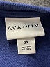Ava & Viv Blue Sweatshirt Size 3X - photo 7
