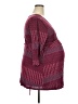 a:glow Burgundy 3/4 Sleeve Top Size XXL - photo 4