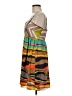 Nine West Graphic Multi Color Brown Cocktail Dress Size 8 - photo 5
