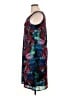 Dana Buchman 100% Polyester Graphic Teal Cocktail Dress Size XL - photo 5