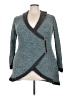 Rose Gal Teal Cardigan Size 4X - photo 1