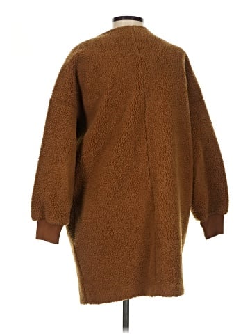 Madewell Bonded Sherpa Cocoon Coat (view 2)