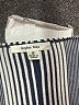 Sophie Max Stripes Blue Short Sleeve Blouse Size S - photo 7